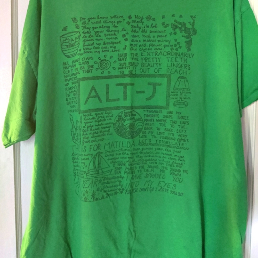 Alt-J tshirt
